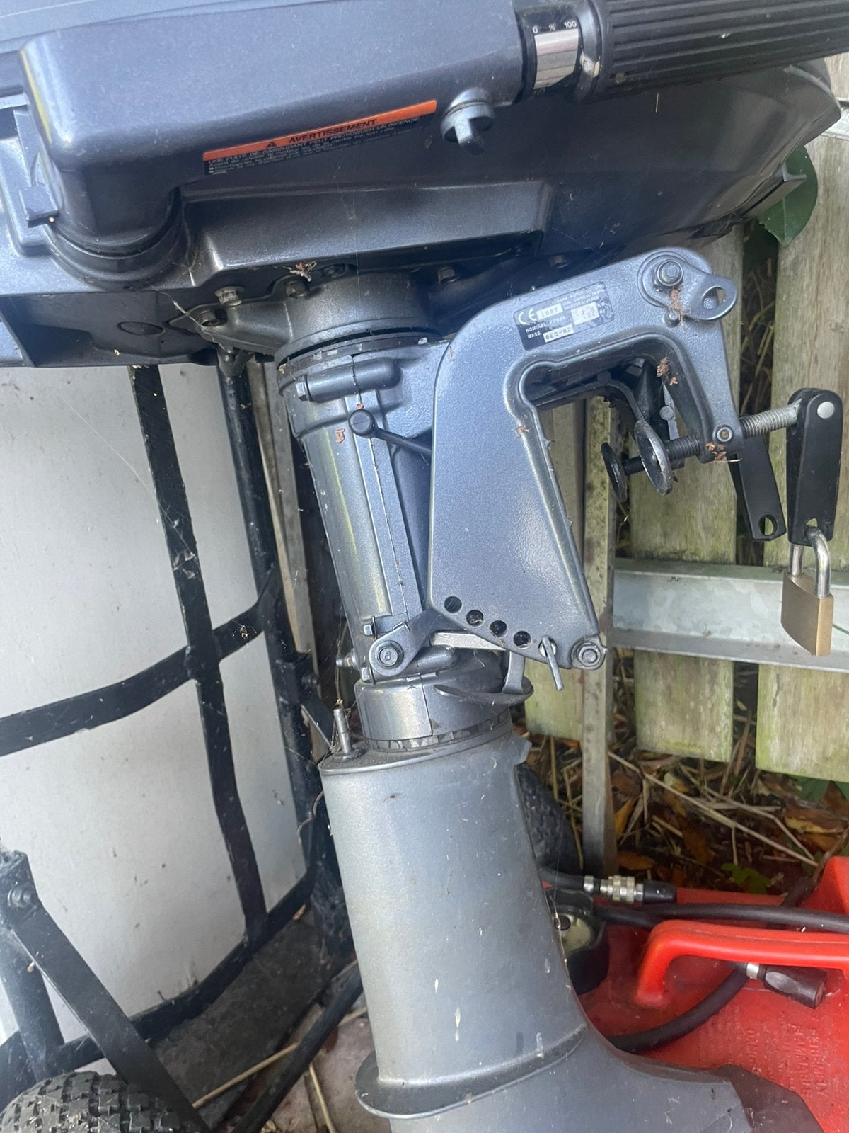 4 pk yamaha, Ophalen, Zo goed als nieuw, Motor en Techniek, Motorboot