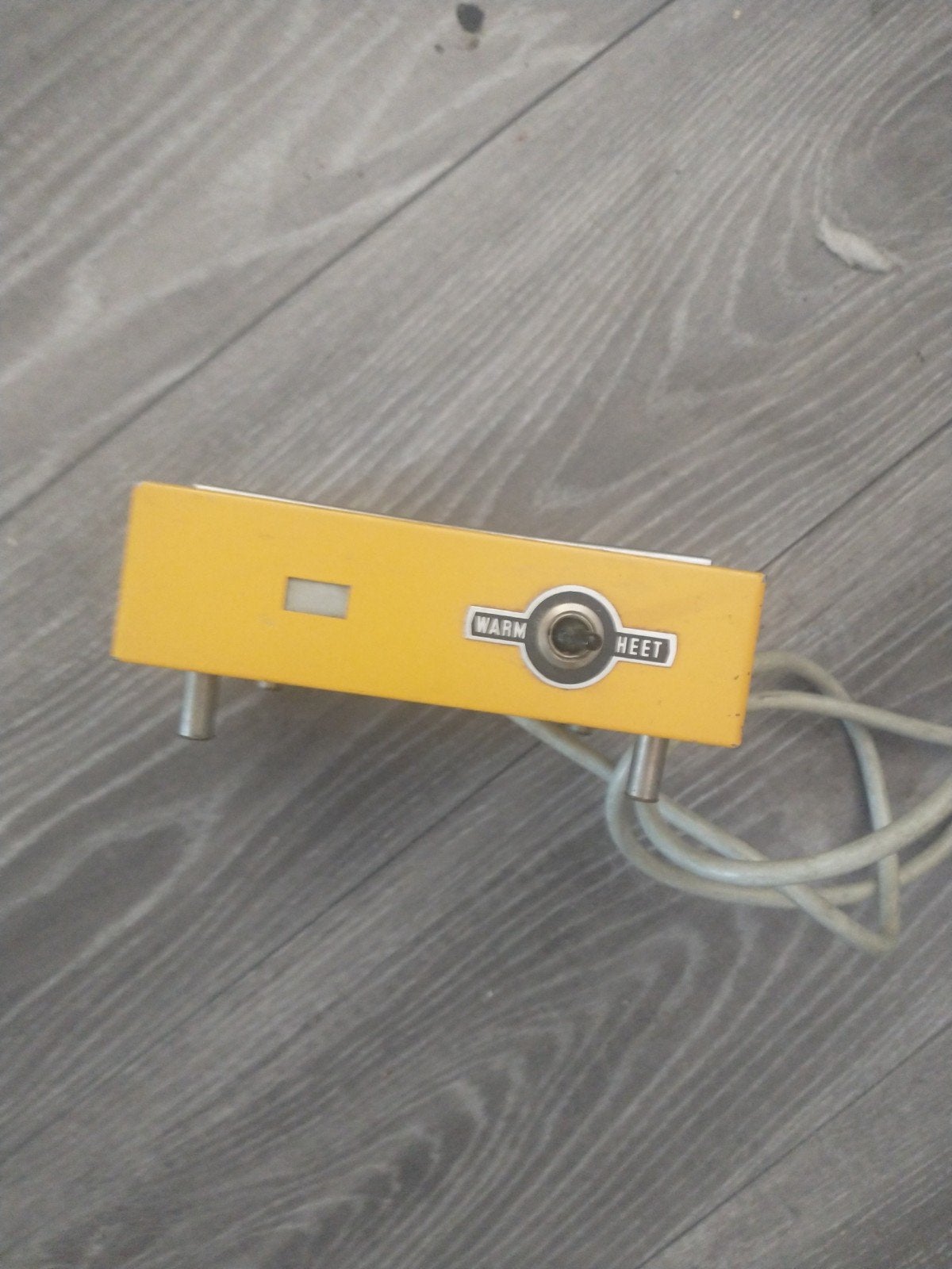 Vintage theewarmer / bordenwarmer warmhoud plaat, Ophalen of Verzenden, Zo goed als nieuw