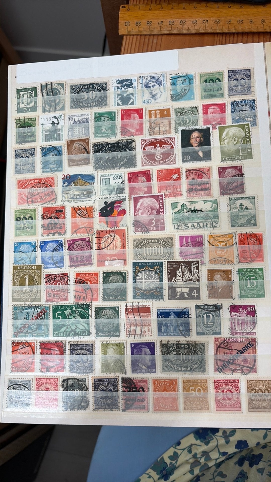 Oude postzegels Duitsland LB10, Verzenden