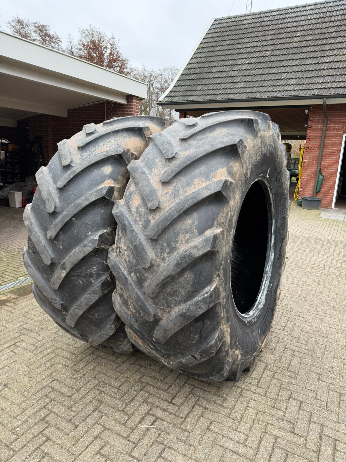 Michelin machXbib 710/70R38, Ophalen