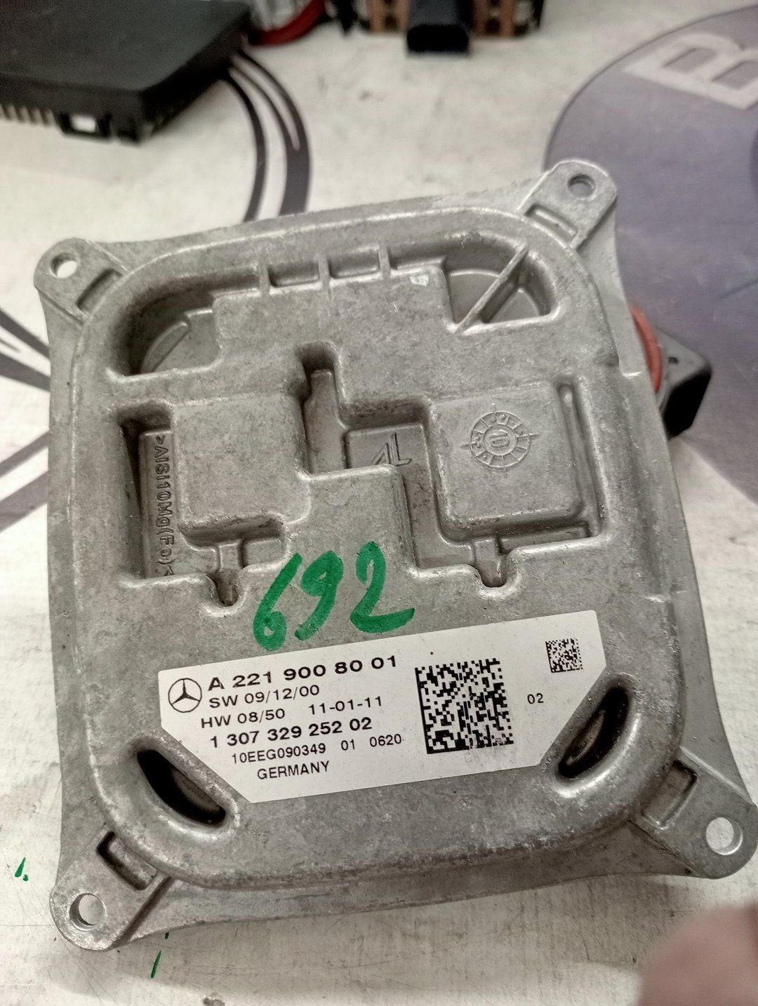 Mercedes W221 S400 S350 LED-koplamp Xenon-dimlicht-ballastmo, Gebruikt, -, -, -