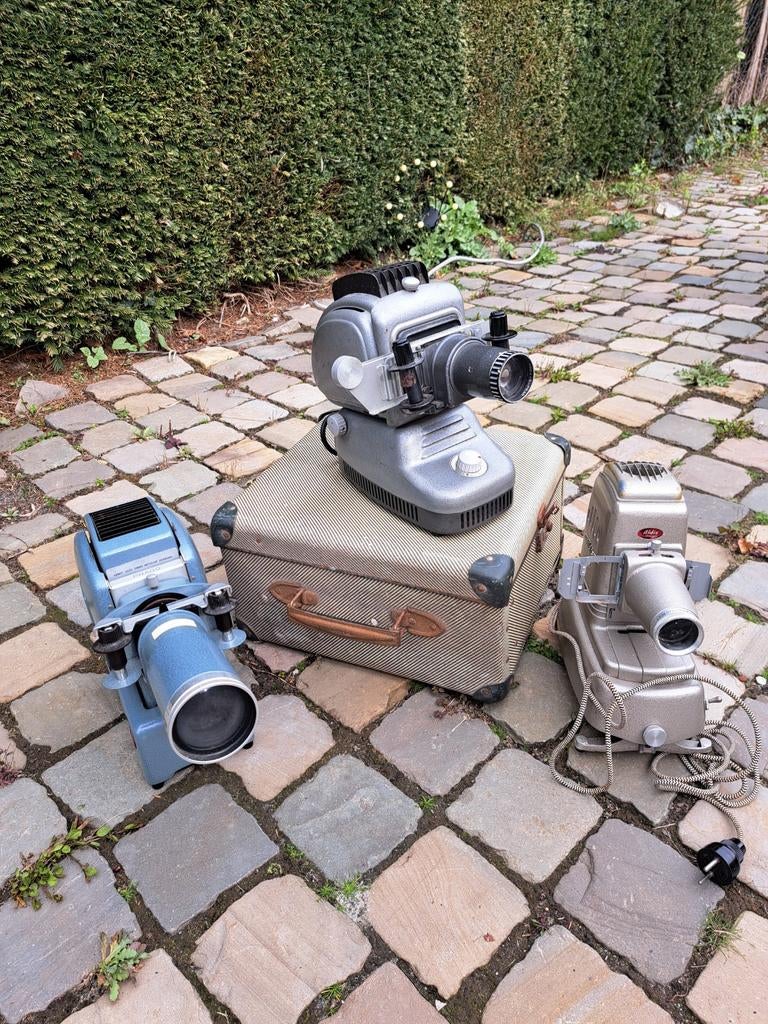 Toverlantaarn/ dia projector, Ophalen