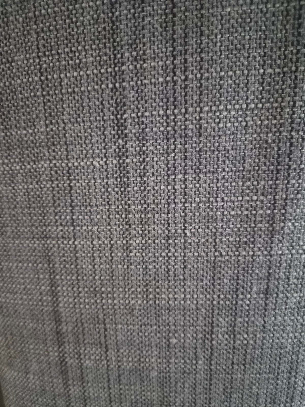 Gratis IKEA Boxspring Grijs met Hoofdbord (excl. matras), Ophalen, Gebruikt, Grijs, Stof