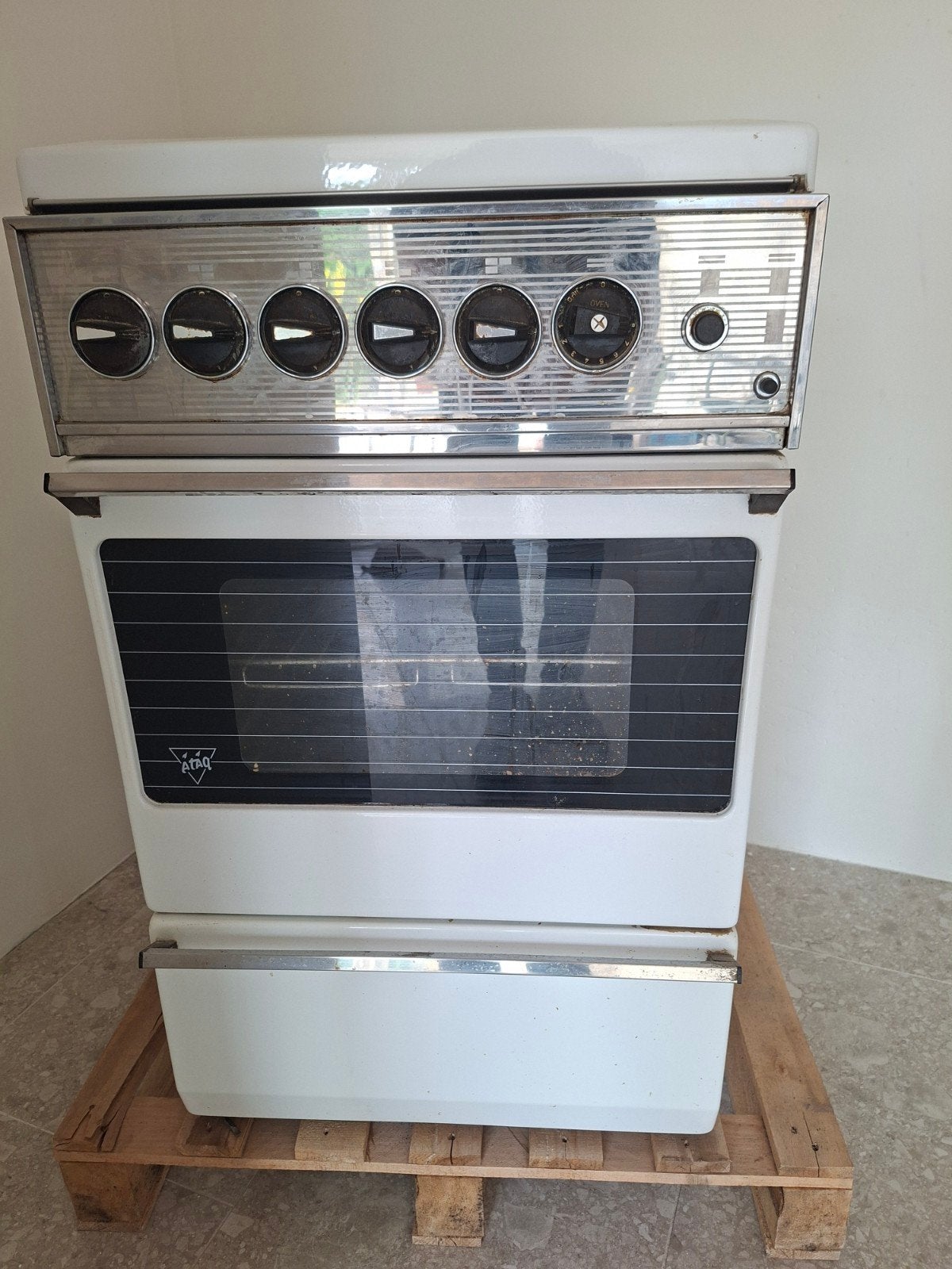 Gasfornuis met oven gratis ophalen, Ophalen, 4 kookzones, Gas, Vrijstaand