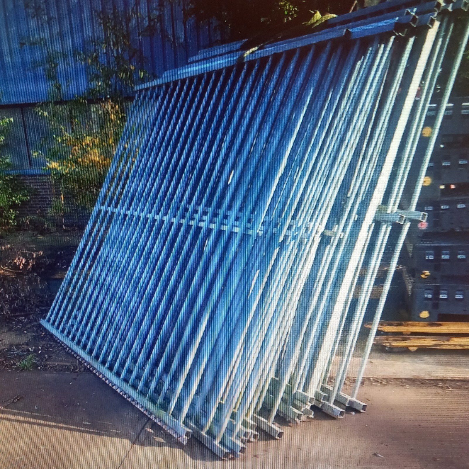 Hekwerk 15 stuks 240 cm hoog en 265 cm breed., Ophalen, Gebruikt, IJzer, Overige typen