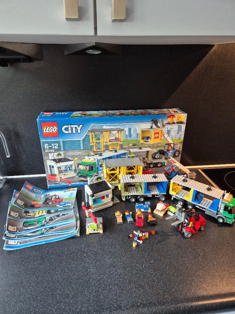 LEGO City 60169 - Vrachtterminal, Kinderen en Baby's, Ophalen, Lego, Compleet, Complete set