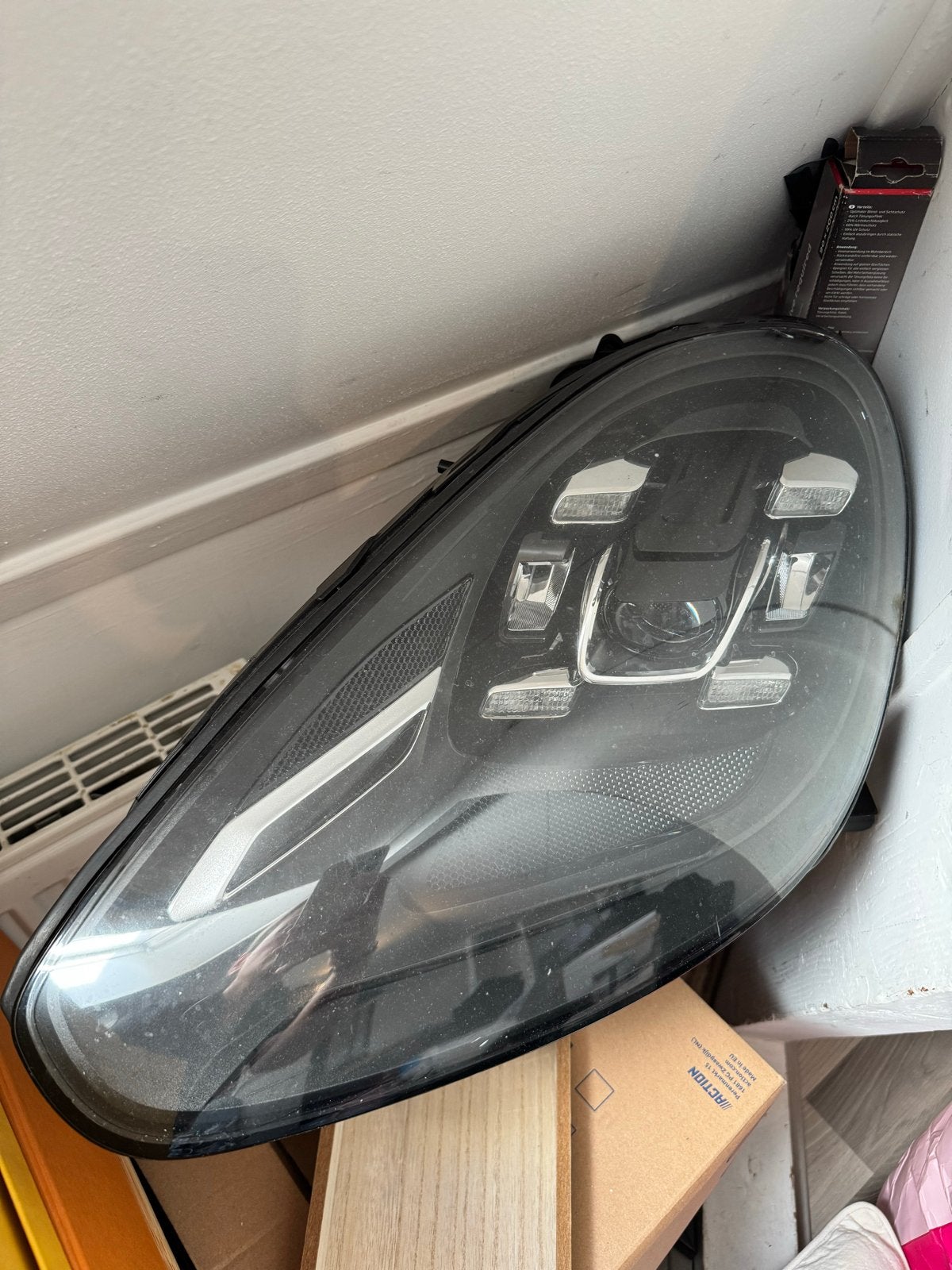 Porsche Cayenne GTS 2016 Linker Koplamp, Ophalen of Verzenden, Gebruikt, Porsche