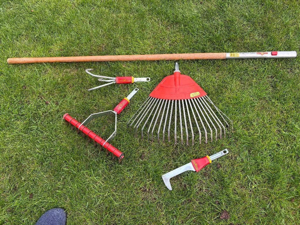 Tuingereedschap: Wolf Garten met kliksysteem, Ophalen of Verzenden, Gebruikt, Hark, Garden