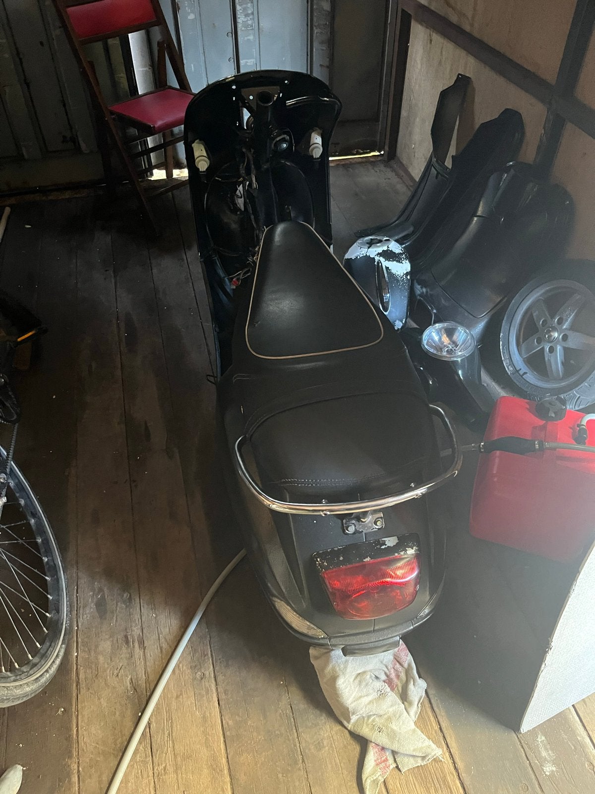Vespa onderdelen - Diverse gebruikte onderdelen, Ophalen, Gebruikt, Overige typen, Vespa