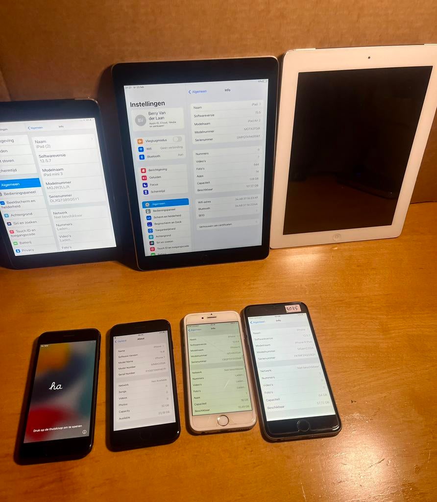 Apple iPhone 6, Plus, 7 , iPad mini3 , Air2, Telecommunicatie, Mobiele telefoons | Apple iPhone, Gebruikt, 32 GB, Ophalen of Verzenden