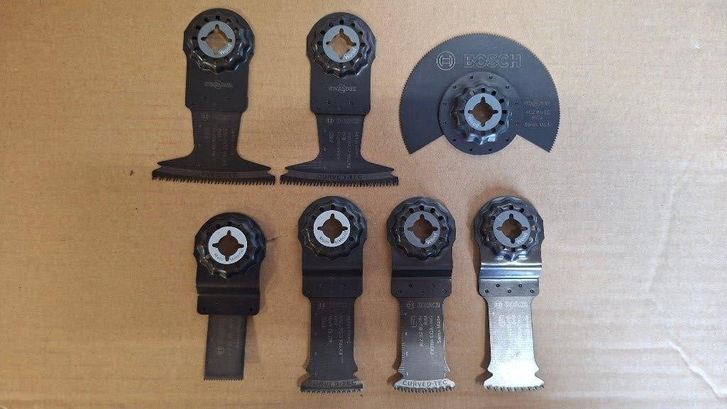 7x Bosch multi tool zaagjes starlock aansluiting., ,, Nieuw, Ophalen of Verzenden, ,