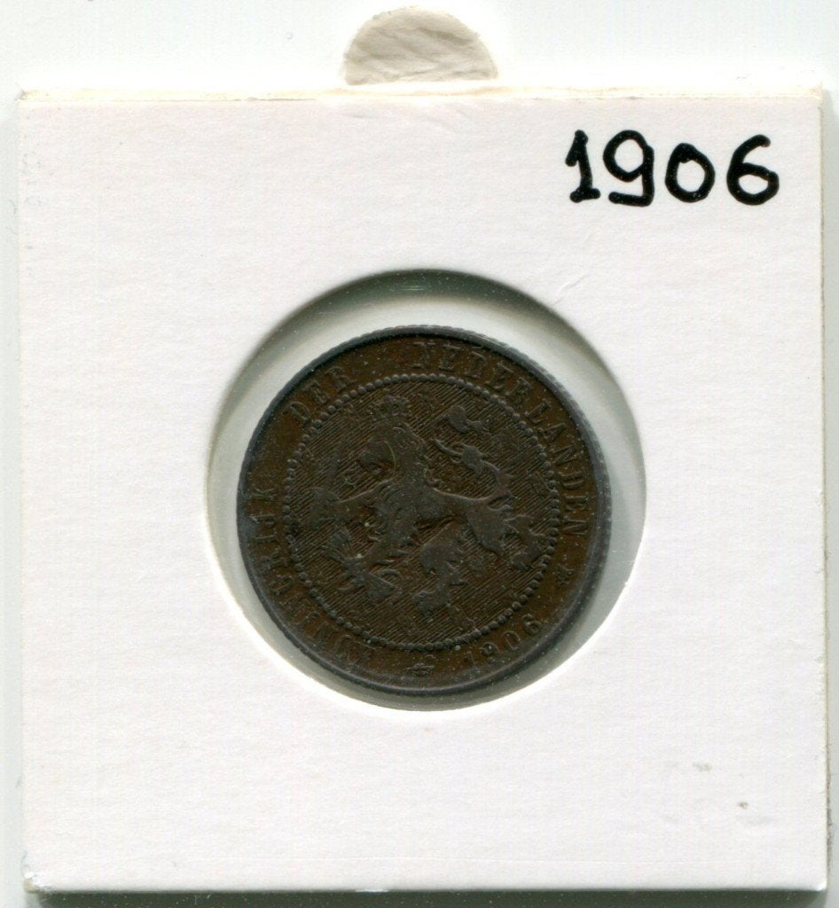 2½ cent 1906 Koningin Wilhelmina, Ophalen of Verzenden, Koningin Wilhelmina, Overige waardes, Losse munt