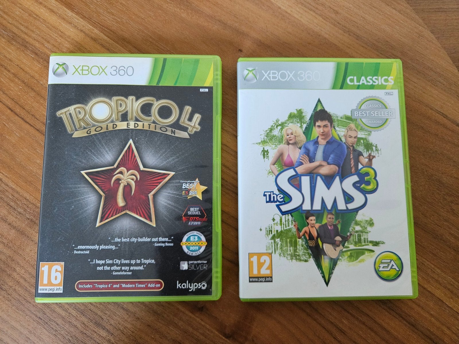 Xbox 360 games – The Sims 3 + Tropico 4 Gold Edition, Spelcomputers en Games, 1 speler, Ophalen of Verzenden, Simulatie, Vanaf 12 jaar