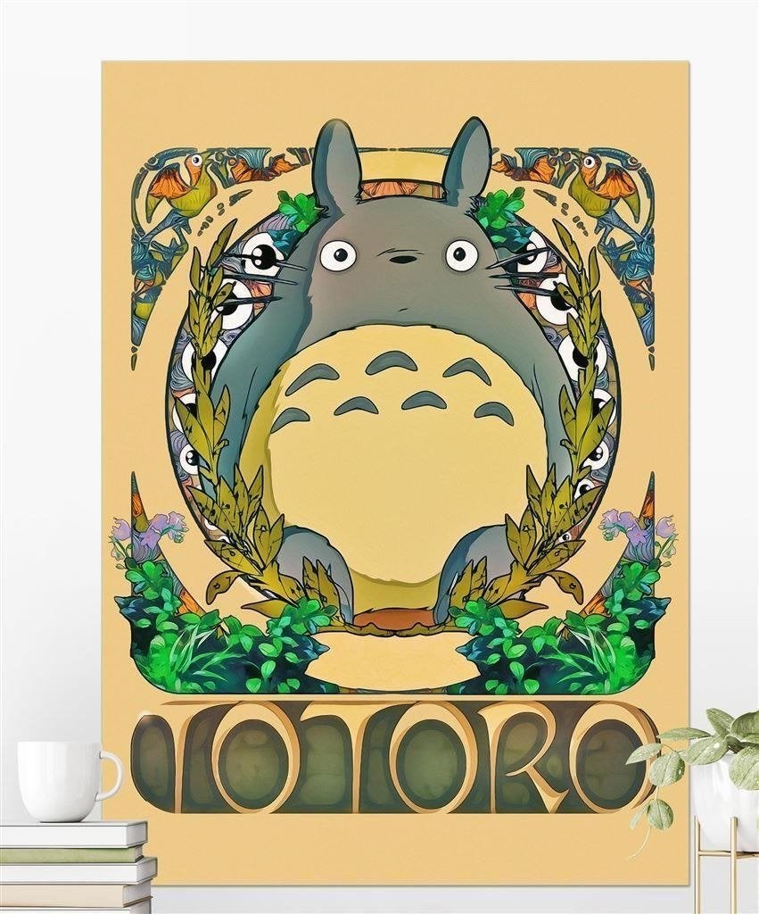 mooie My Neighbor Totoro Studio Ghibli Anime Poster, Verzenden, Nieuw, Poster
