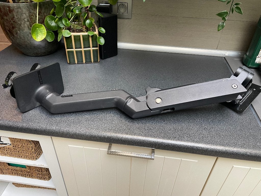 Monitorarm ergotron 45-475-224 VERKOCHT, Ophalen of Verzenden, Zo goed als nieuw