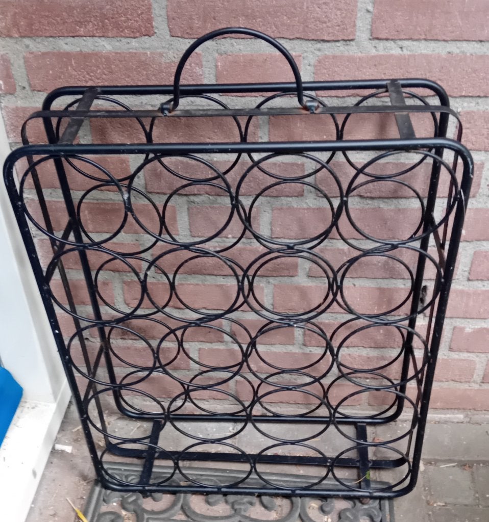 Nieuwe wijnrek, Ophalen, 50 tot 75 cm, 15 tot 25 flessen, Nieuw