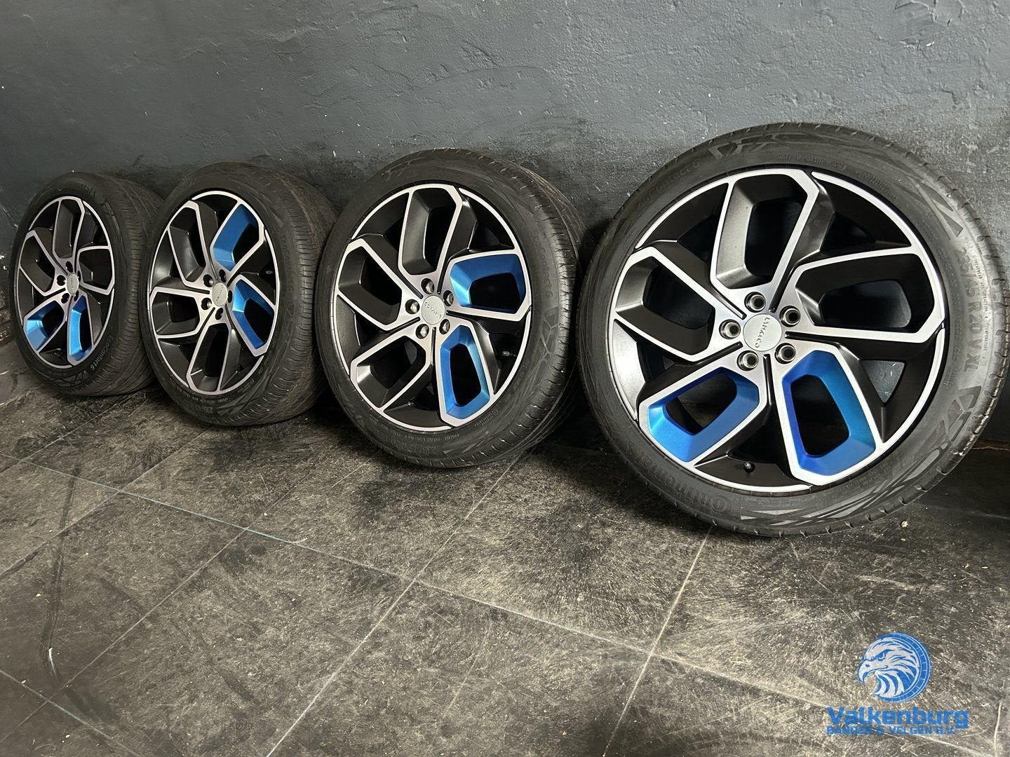 6mm! Originele Lynk & Co 20 inch velgen 5x108 zomerbanden 23