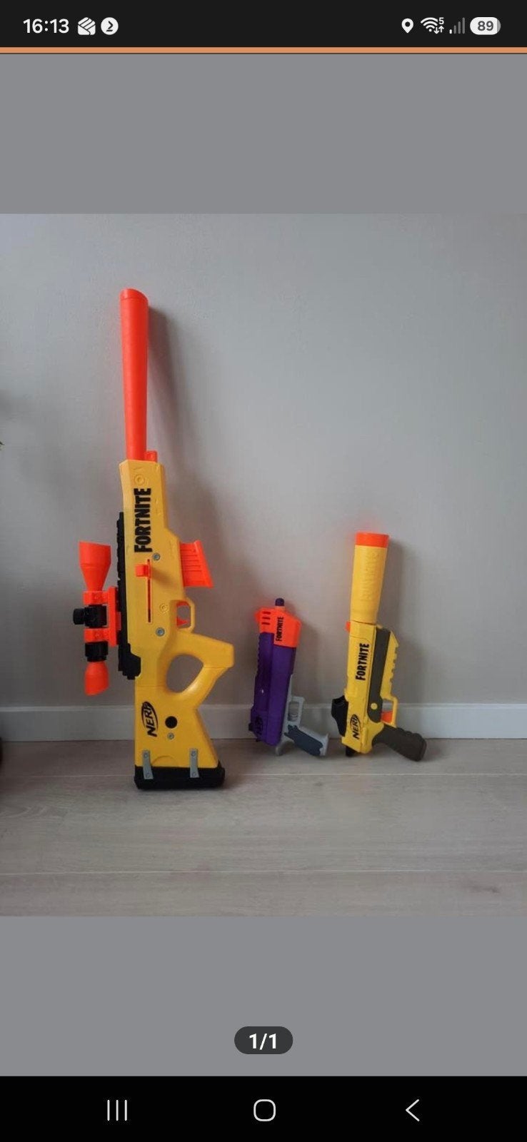 Nerf Fortnite Blasters Set - Diverse Fortnite Nerf Guns, Ophalen, Gebruikt