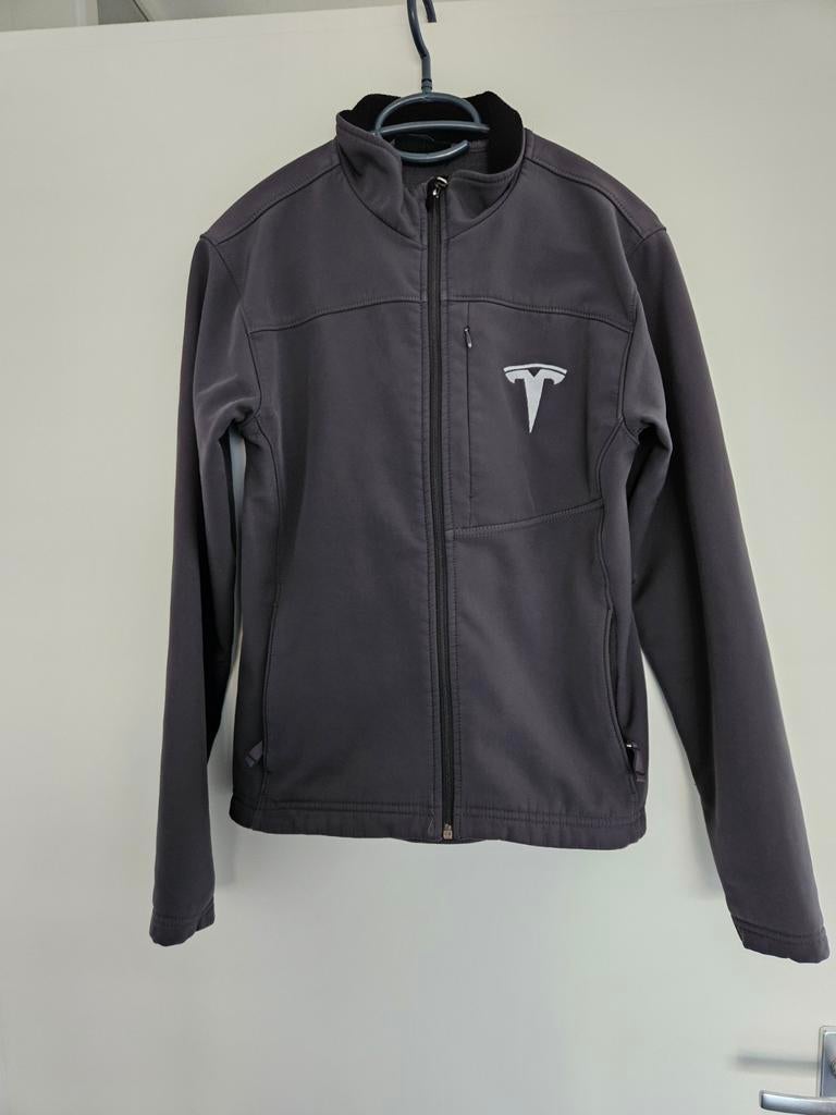 Softshell jas Tesla, Ophalen of Verzenden, Zo goed als nieuw, Grijs