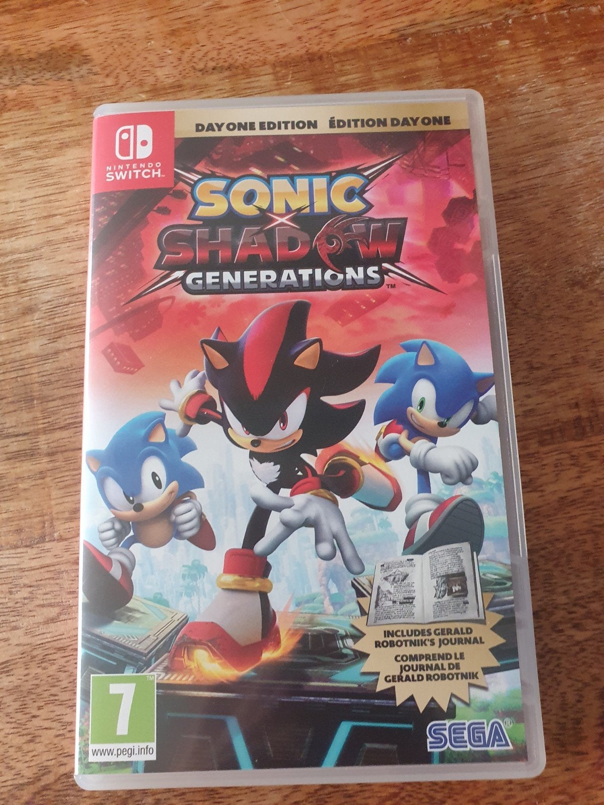 Sonic Shadow Generations Nintendo Switch, Ophalen, 1 speler, Racen en Vliegen, Zo goed als nieuw