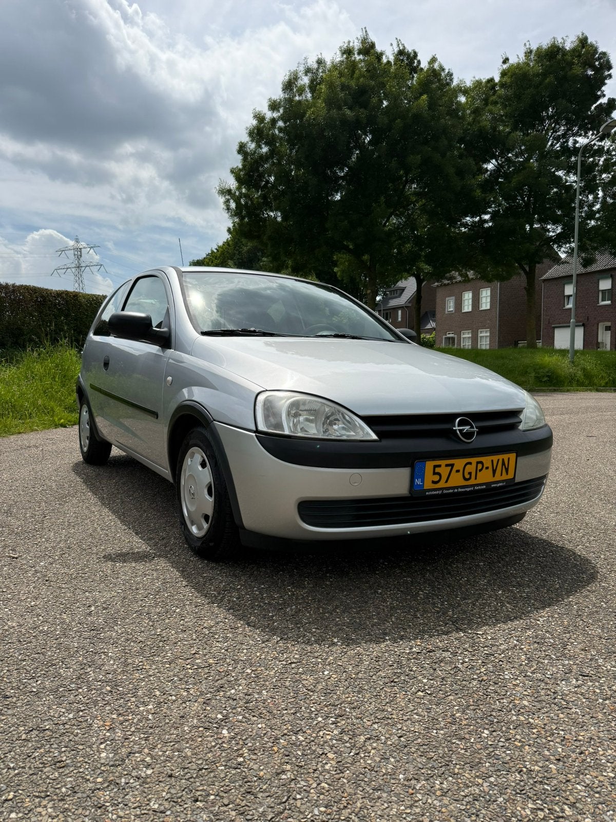 Opel Corsa 1.2 16V 3D 2001 Grijs, Voorwielaandrijving, 74 pk, 31 €/maand, Origineel Nederlands
