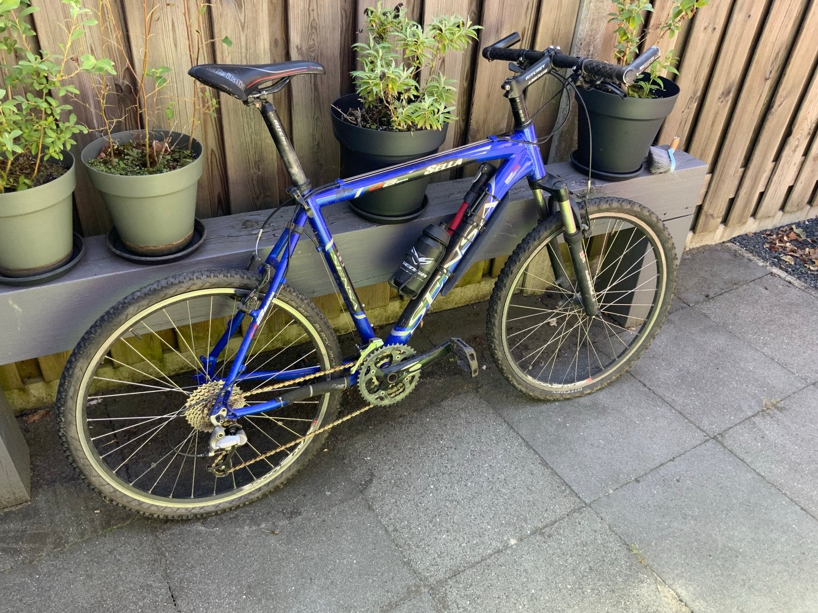 Sensa Mountainbike - Blauw, Fietsen en Brommers, Fietsen | Mountainbikes en ATB, Gebruikt, Hardtail, 53 tot 57 cm, Ophalen