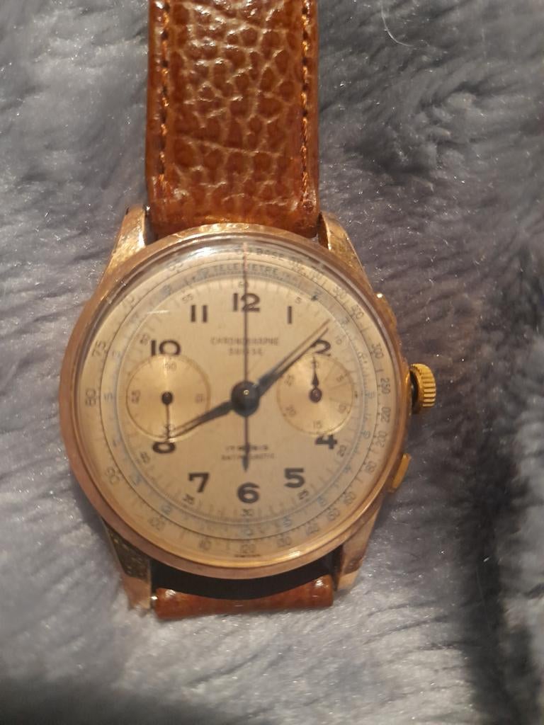 Gouden horloge 18 kt, Ophalen of Verzenden