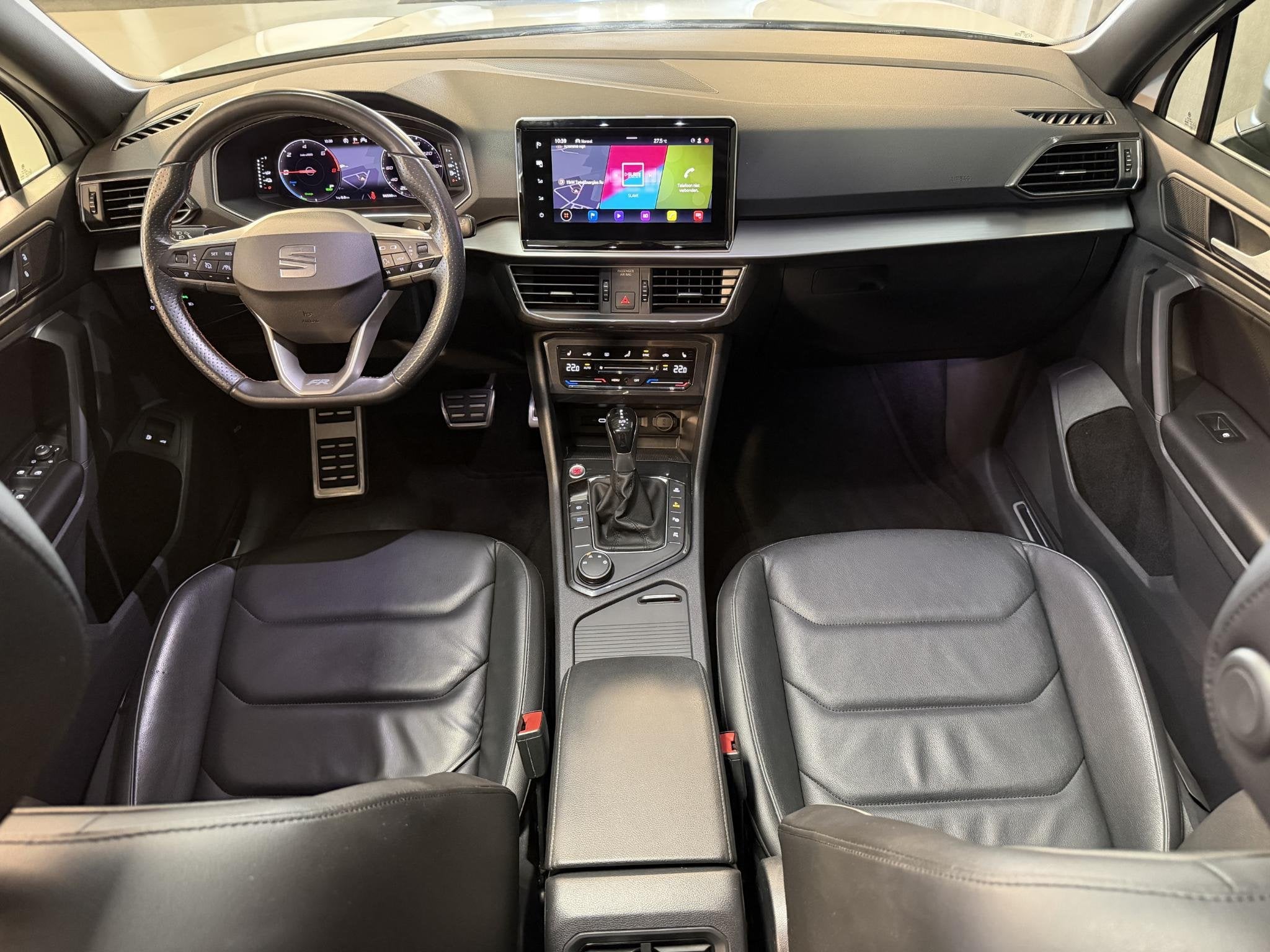 SEAT Tarraco 1.4 TSI e-Hybrid PHEV FR Business Intense 20"/P, Auto's, Dealer onderhouden, Wit, Hybride Elektrisch/Benzine, 13 kWh