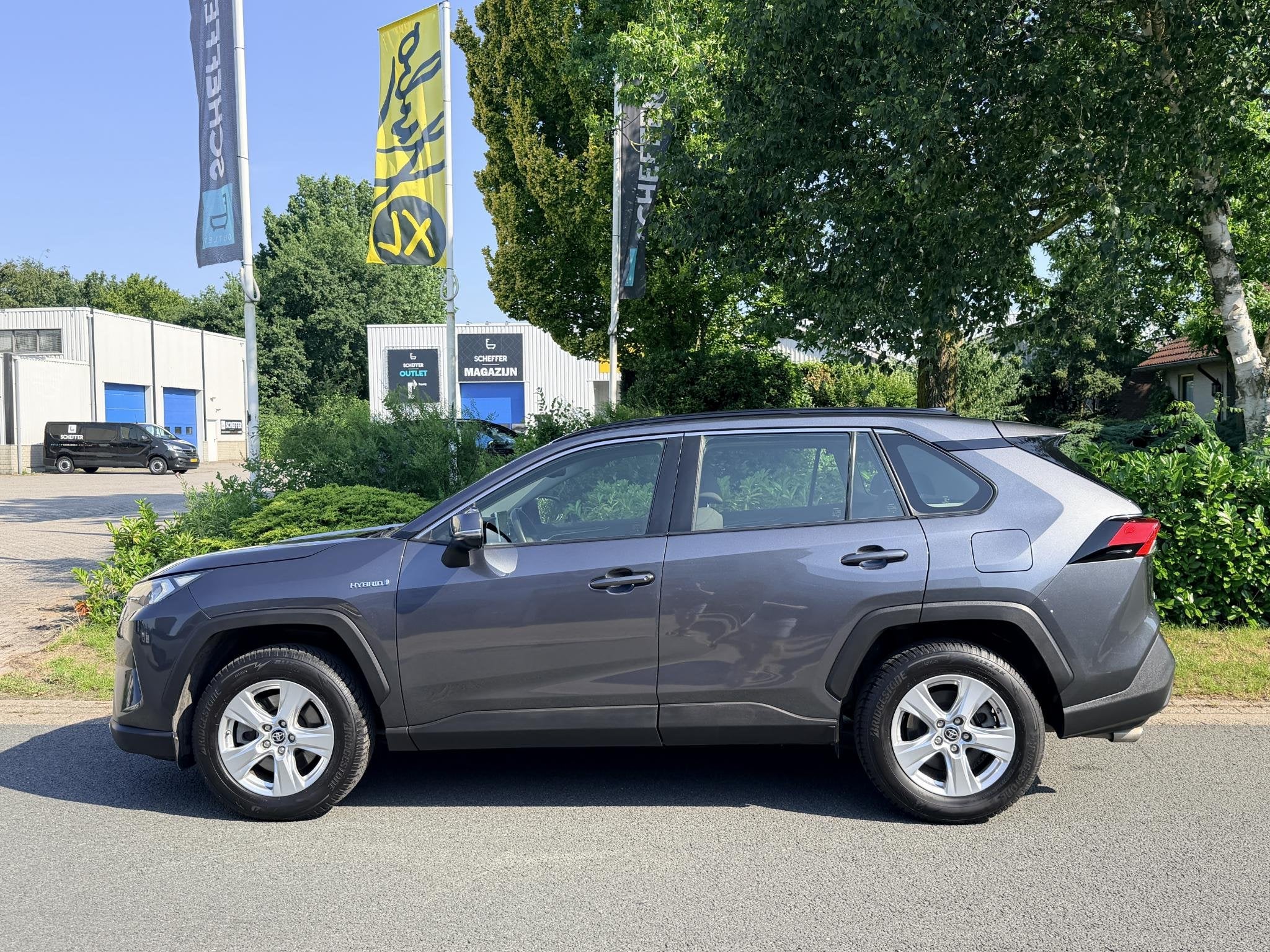 Toyota RAV4 2.5 Hybrid 218PK Navigatie•ACC•Camera, Stof, Gebruikt, Euro 6, 4 cilinders