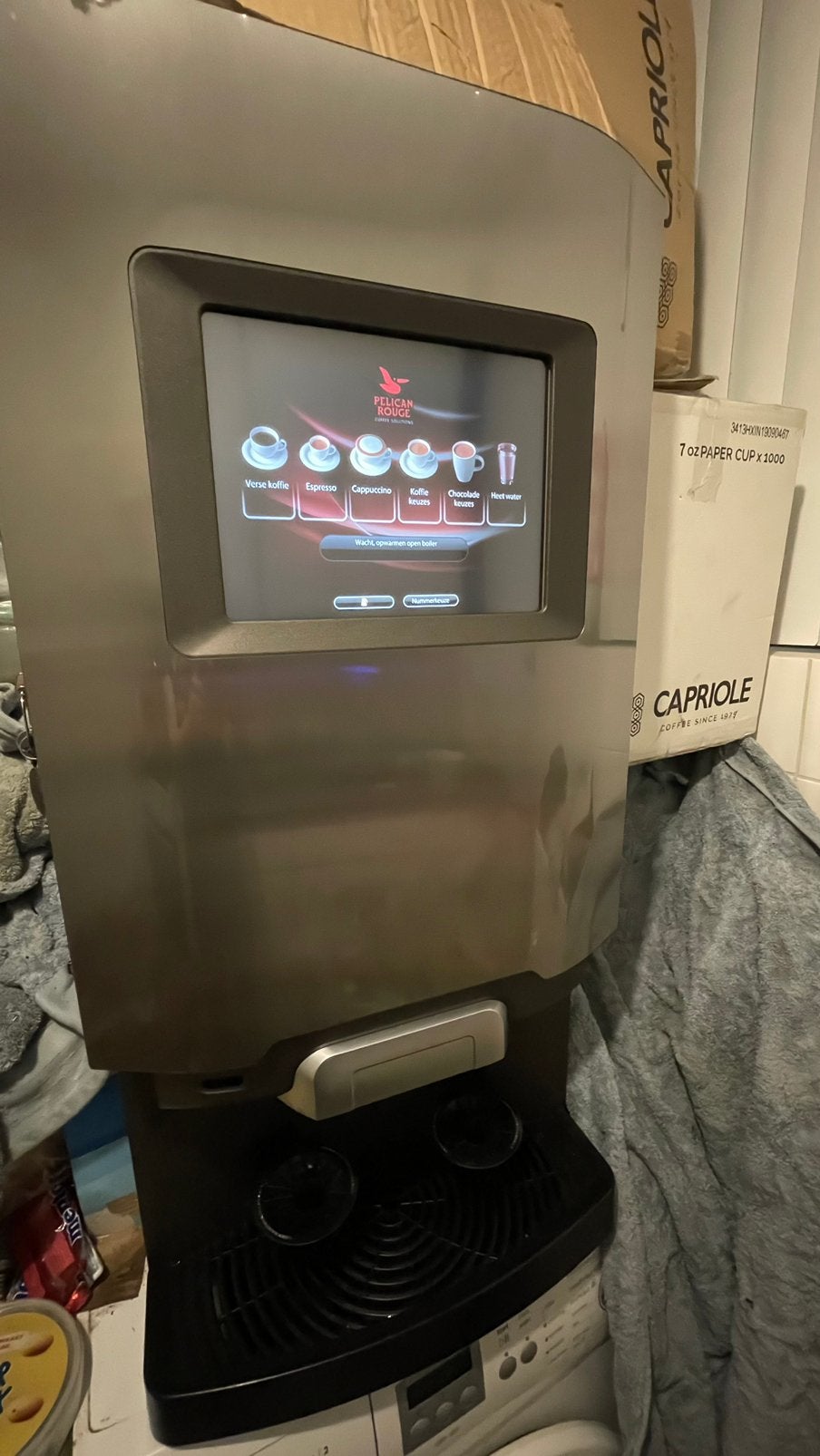 Autobar virtu 2 .. fresh brew koffie en choco, Ophalen, Zo goed als nieuw
