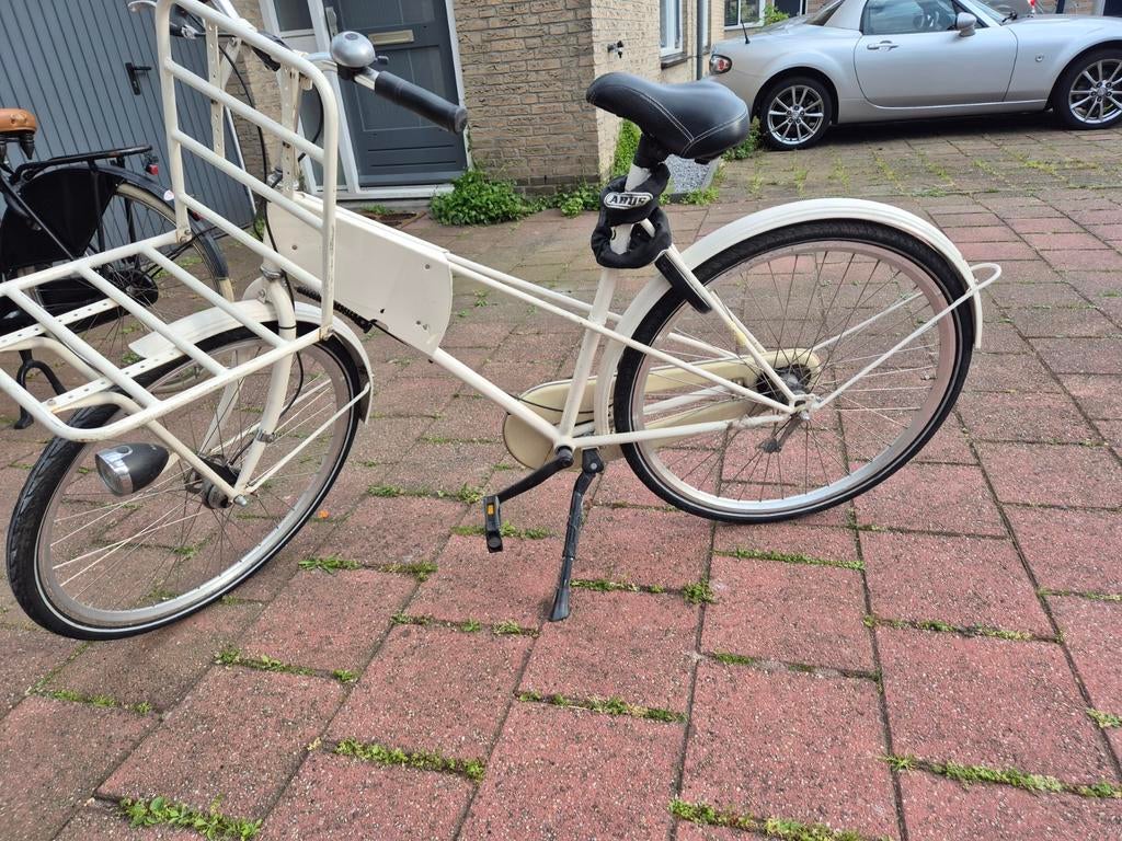 Transporter fiets/ unisex fiets / dames heren f - rem defect, Fietsen en Brommers, Fietsen | Dames | Damesfietsen, Gebruikt, Velgrem