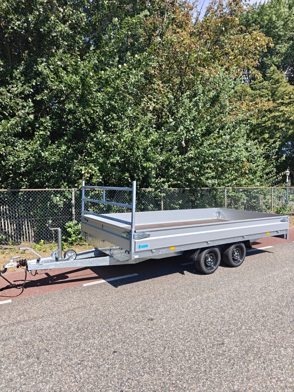 Demo Hapert plateau aanhanger 2700KG, Ophalen of Verzenden, Zo goed als nieuw