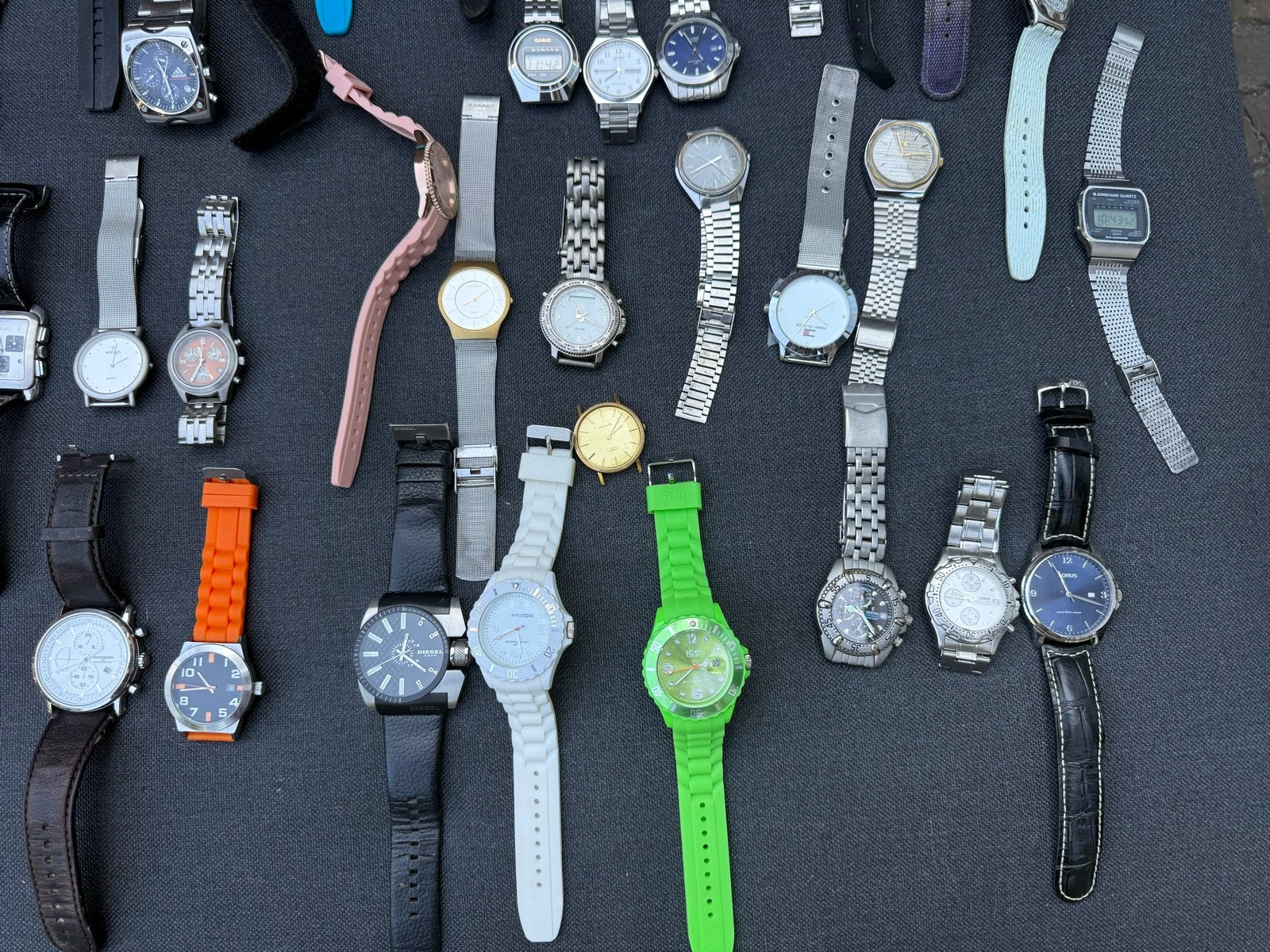 Diverse horloges voor dames, heren en kinderen, Sieraden, Tassen en Uiterlijk, Horloges | Heren, Gebruikt, Polshorloge, Ophalen of Verzenden