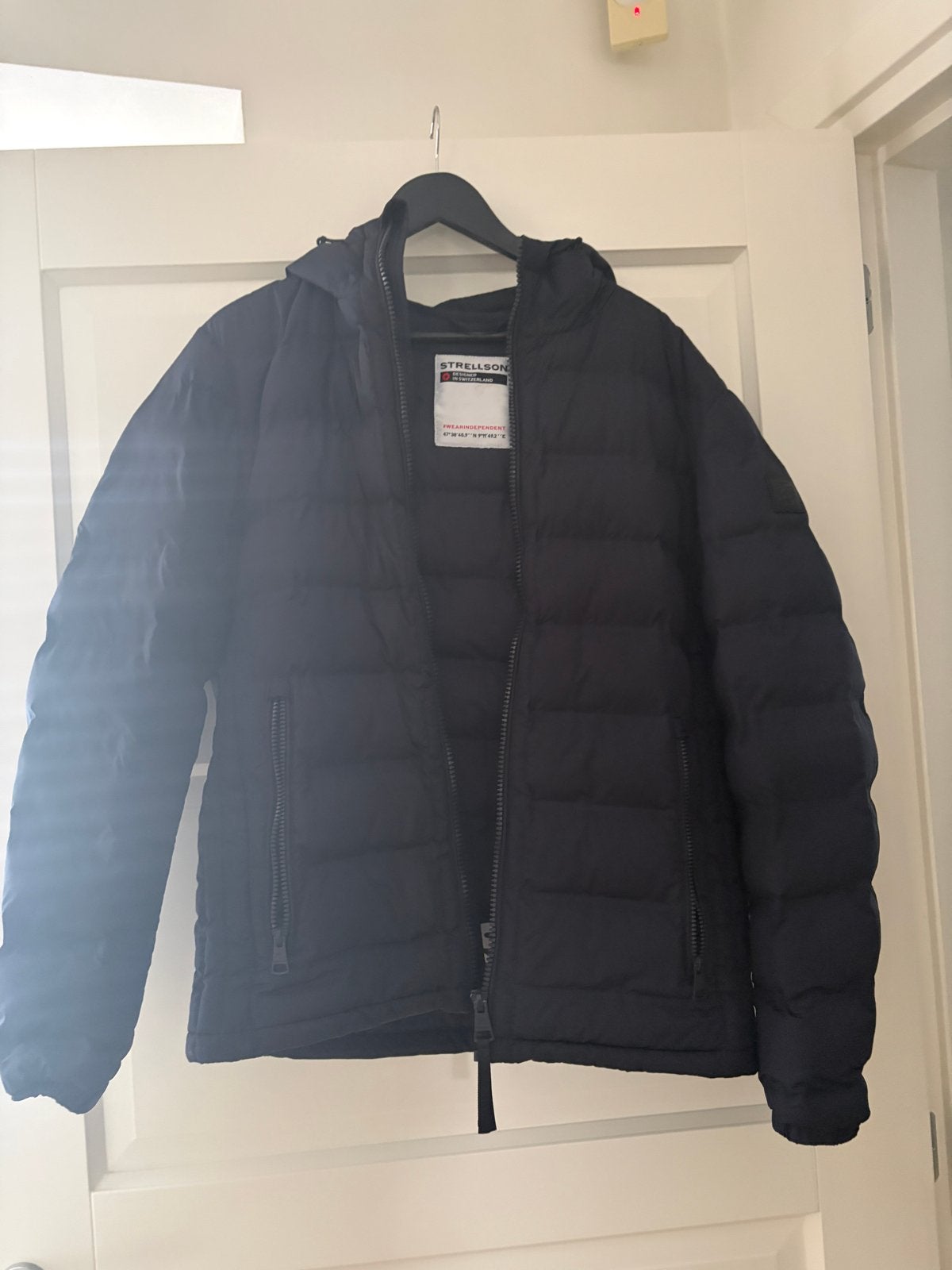Strellson heren jas - Maat 50 (M) blauw, Verzenden, Zo goed als nieuw, Maat 48/50 (M), Zwart