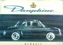Renault Dauphine originele brochure/auto folder '60 '61, Boeken, Ophalen of Verzenden, Zo goed als nieuw, Overige merken