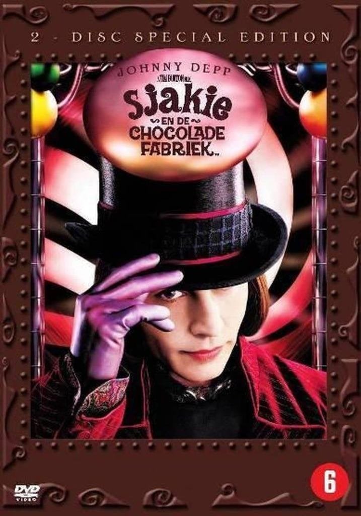 2-DVD Sjakie En De Chocoladefabriek (Special Edition), Avontuur, Engels, Ophalen of Verzenden, Zo goed als nieuw