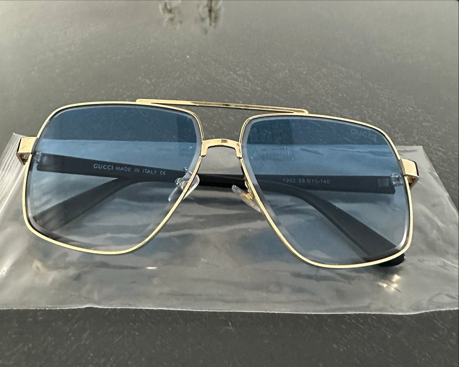 Gucci zonnebril GG0529S, Overige merken, Zonnebril, Blauw, Nieuw