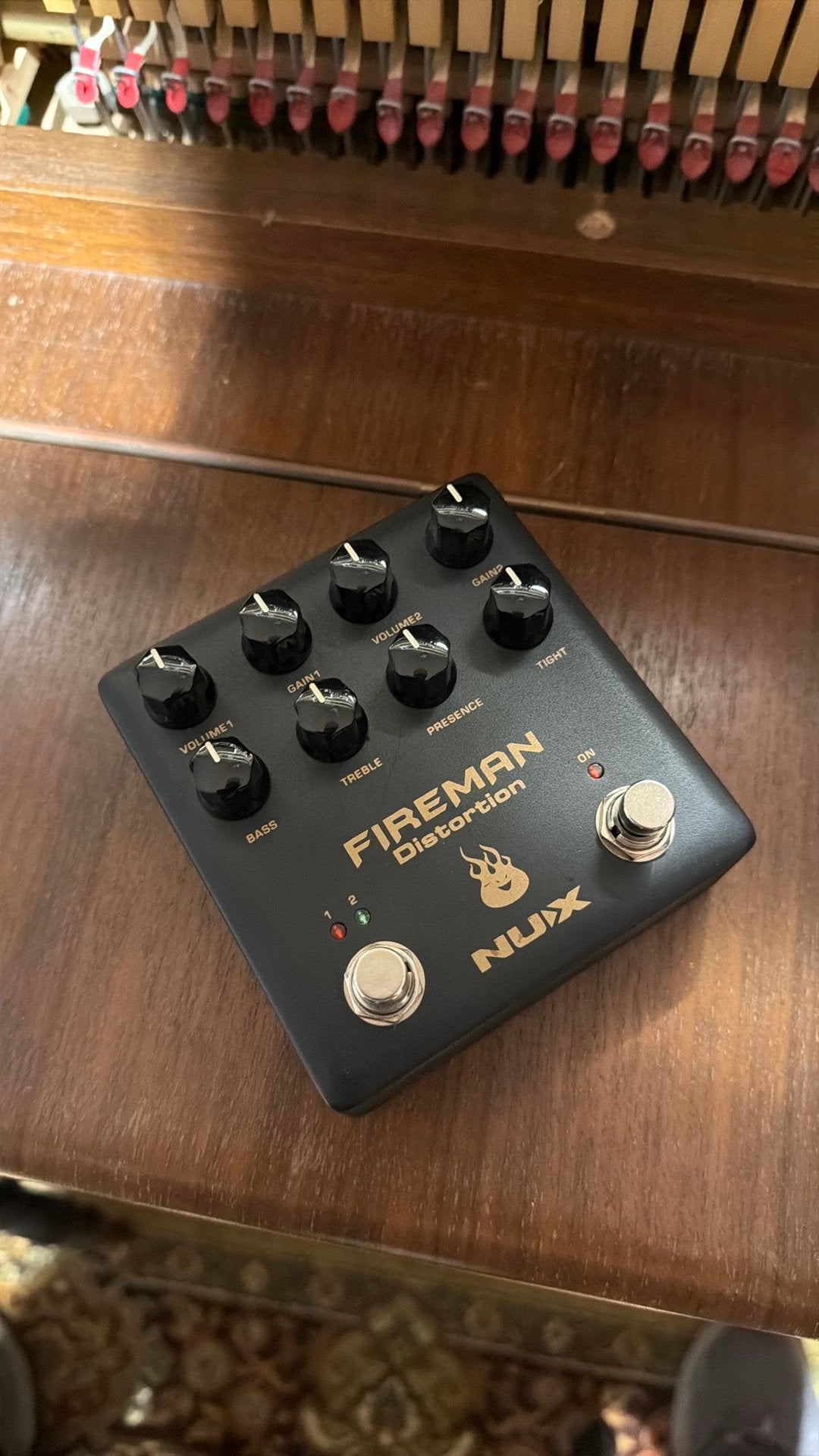 Nux Fireman dual distortion fx pedal, Ophalen of Verzenden, Zo goed als nieuw
