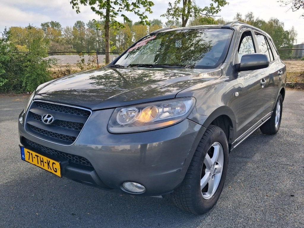 Hyundai Santa Fe 2.7 2WD 7 PERSONEN UITVOERING KOOPJE, Voorwielaandrijving, Euro 5, Santa Fe, Zwart