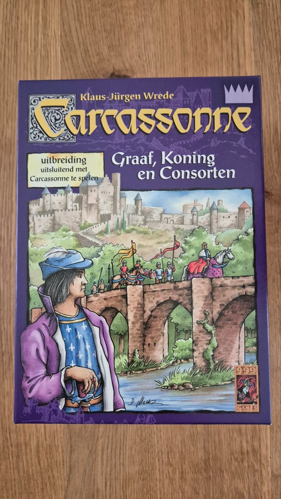 Carcassonne uitbreiding: Graaf, Koning en Consorten, Vijf spelers of meer, Ophalen of Verzenden, Zo goed als nieuw, 999 Games