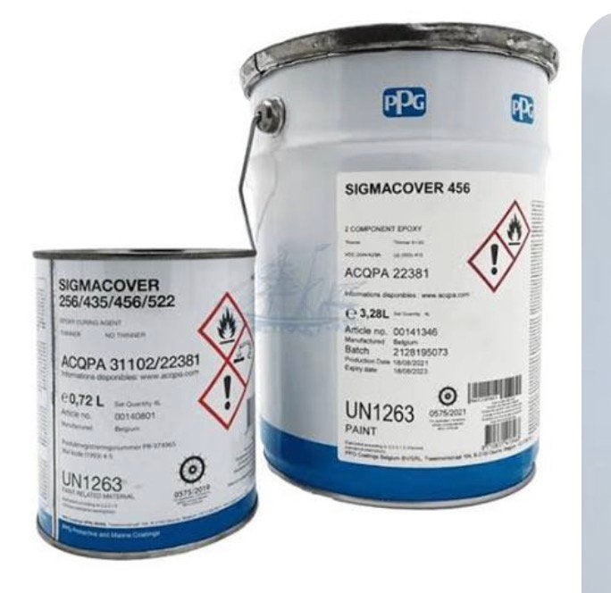 20L sigmacover 456 zwart primer of eindlaag en 5L verdunning, Ophalen, Nieuw, Verven