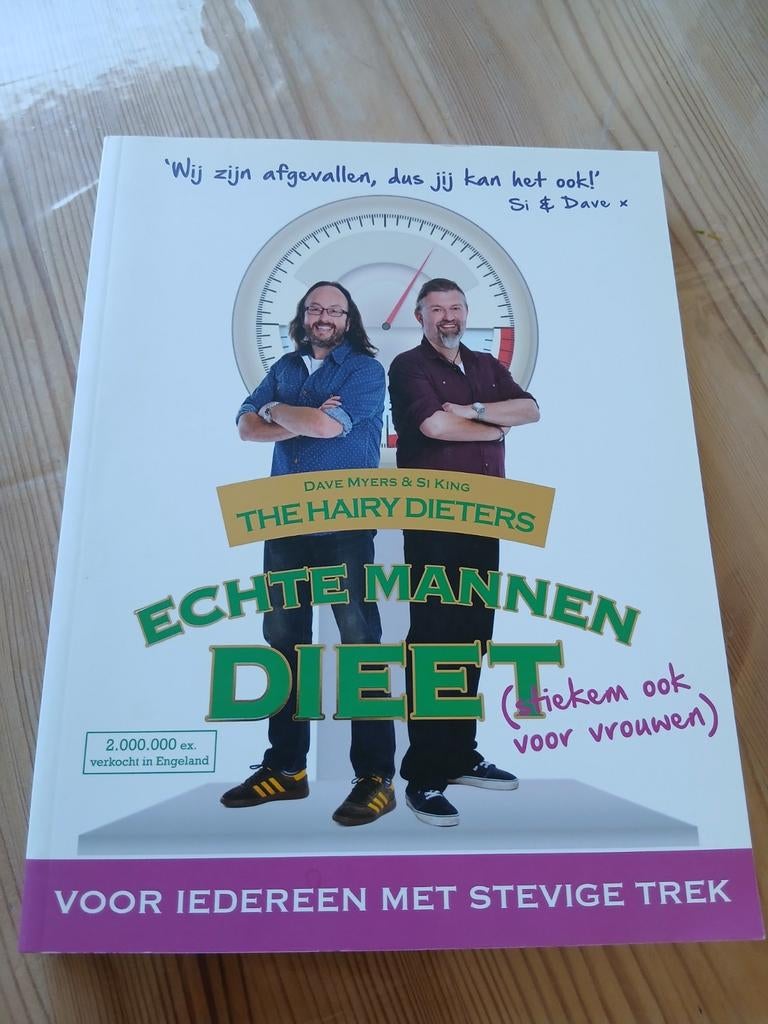 Echte Mannen Dieet - The Hairy Dieters (ook voor vrouwen), Dieet en Voeding, Ophalen of Verzenden, Zo goed als nieuw, Dave Myers & Si King