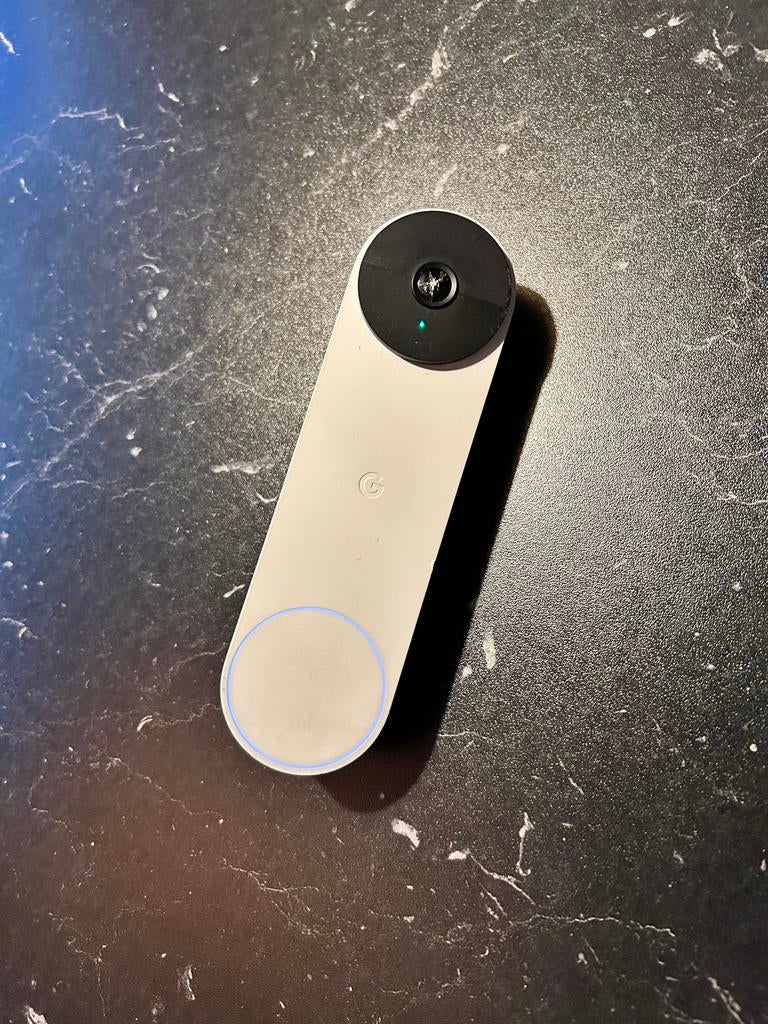 Google Nest deurbel (lens kapot), Ophalen, Bewegingsdetectiesensor, Gebruikt, Draadloos