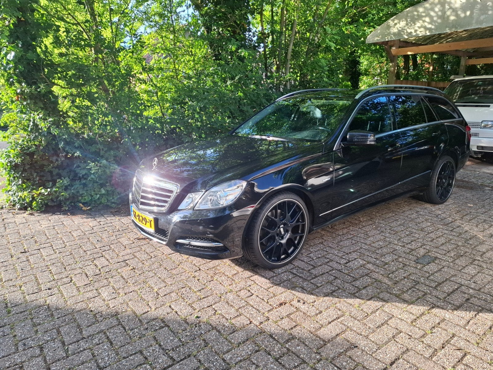 Mercedes-Benz E-Klasse 1.8 E250 CGI Estate AUT 2011 Zwart, Auto's, Automaat, Achterwielaandrijving, 4 cilinders, 1796 cc