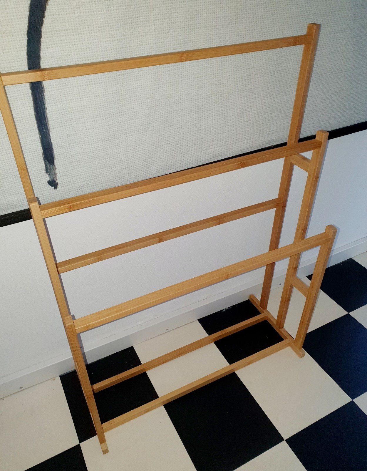 Handdoekrek bamboe, Ophalen, Overige typen, Nieuw, 50 tot 100 cm