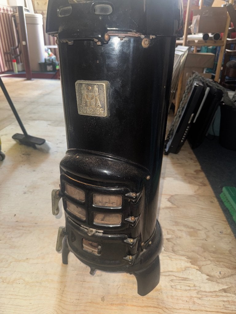 Vintage Etna "Sun 5324" Cast Iron Coal/Wood Stove, Ophalen of Verzenden
