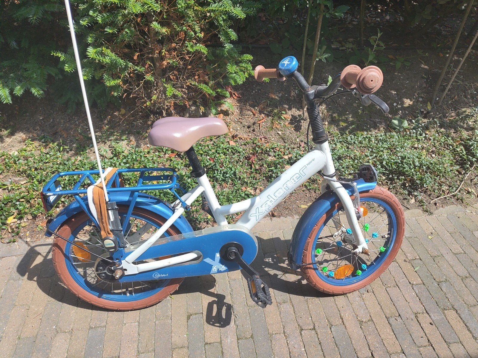Kinderfiets 16 inch, Ophalen, Gebruikt, 16 tot 20 inch