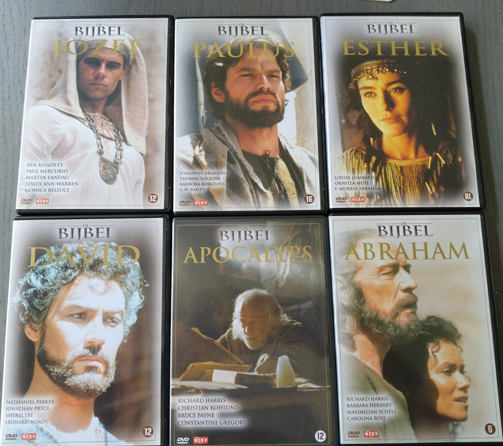 De Bijbel DVD Collectie - 13 films, Engels, Nederlands, Ophalen of Verzenden, Zo goed als nieuw