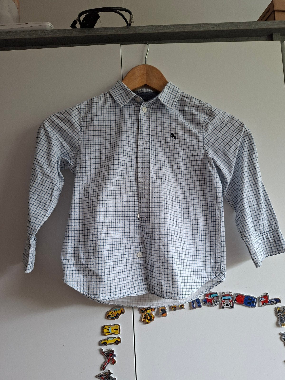 H&M L.O.G.G. Geruit Overhemd voor Jongens - Maat 116 (5-6Y), Kinderen en Baby's, Kinderkleding | Maat 116, Gebruikt, Ophalen of Verzenden