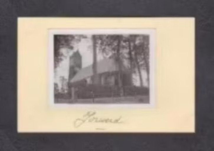 Foto Jorwerd Friesland Sint Radboudkerk Jaren 30., Foto, Ophalen of Verzenden, Zo goed als nieuw, Gebouw